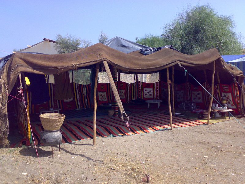 Khaïma de la Hodna, tente nomade et tapis traditionnels